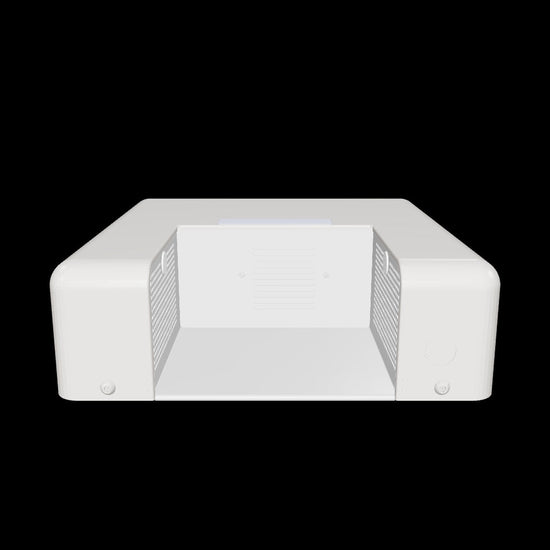 3D view of the Pinnacle P3-12S hand dryer in white