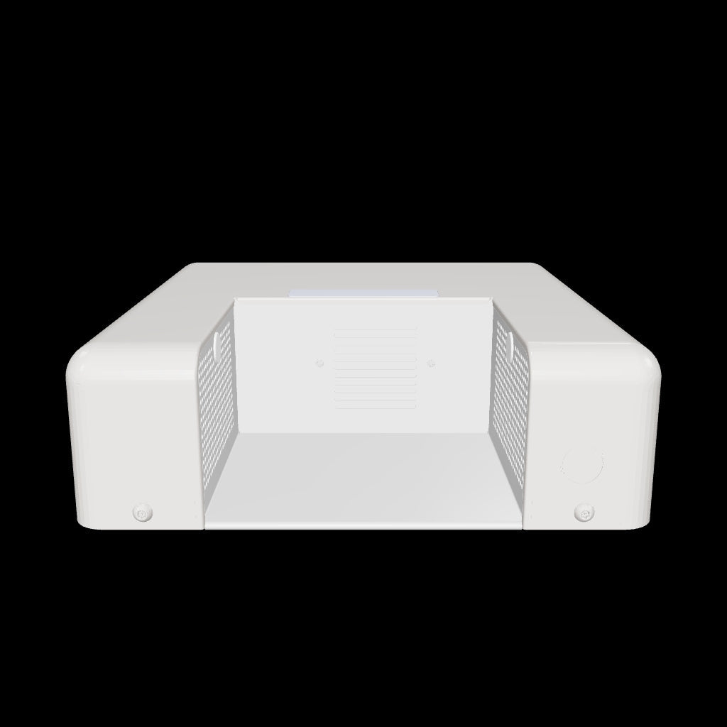 3D view of the Pinnacle P3-12S hand dryer in white