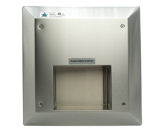 PDR-R10 recessed mount bathroom hand dryer